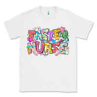 White Easter Nurse Classic Tee - CowhideDigitalArt