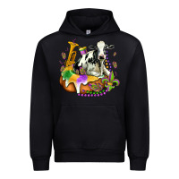 Black holstein mardi gras Urban Hoodie - OliviaCreatesArt
