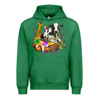 Emerald holstein mardi gras Urban Hoodie - OliviaCreatesArt