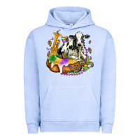 Pigment Grape Ice holstein mardi gras Urban Hoodie - OliviaCreatesArt