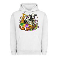 Pigment Lunar Rock holstein mardi gras Urban Hoodie - OliviaCreatesArt