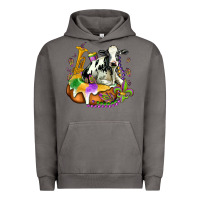 Pigment Tornado holstein mardi gras Urban Hoodie - OliviaCreatesArt