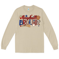 Mushroom baseball brother Long Sleeve Tee - MaliasSmallBusiness