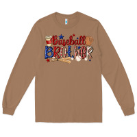 Toasted Coconut baseball brother Long Sleeve Tee - MaliasSmallBusiness