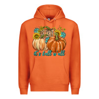 Carrot It's Fall Y'all Premium Hoodie - texasbilliewilder