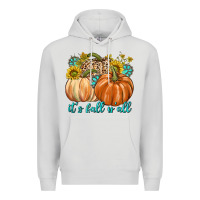 Dove Grey It's Fall Y'all Premium Hoodie - texasbilliewilder
