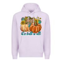 Lilac It's Fall Y'all Premium Hoodie - texasbilliewilder