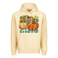 Pina Colada It's Fall Y'all Premium Hoodie - texasbilliewilder