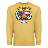 Antique Gold America Merica Tiger Premium Sweatshirt - Bettercallsaul