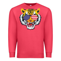 Cardinal America Merica Tiger Premium Sweatshirt - Bettercallsaul
