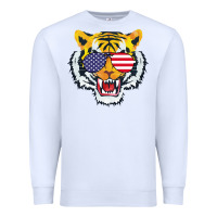 White America Merica Tiger Premium Sweatshirt - Bettercallsaul