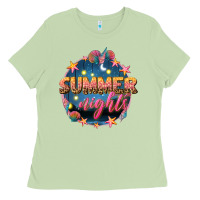 Matcha summer nights Ladies Tee - texasbilliewilder
