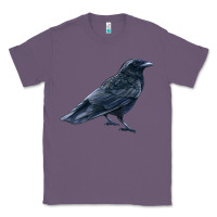 Lavender American Crow Classic Tee - LillyAllenDesigns