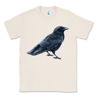 Natural American Crow Classic Tee - LillyAllenDesigns