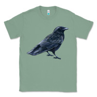 Sage American Crow Classic Tee - LillyAllenDesigns