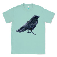 Seafoam American Crow Classic Tee - LillyAllenDesigns
