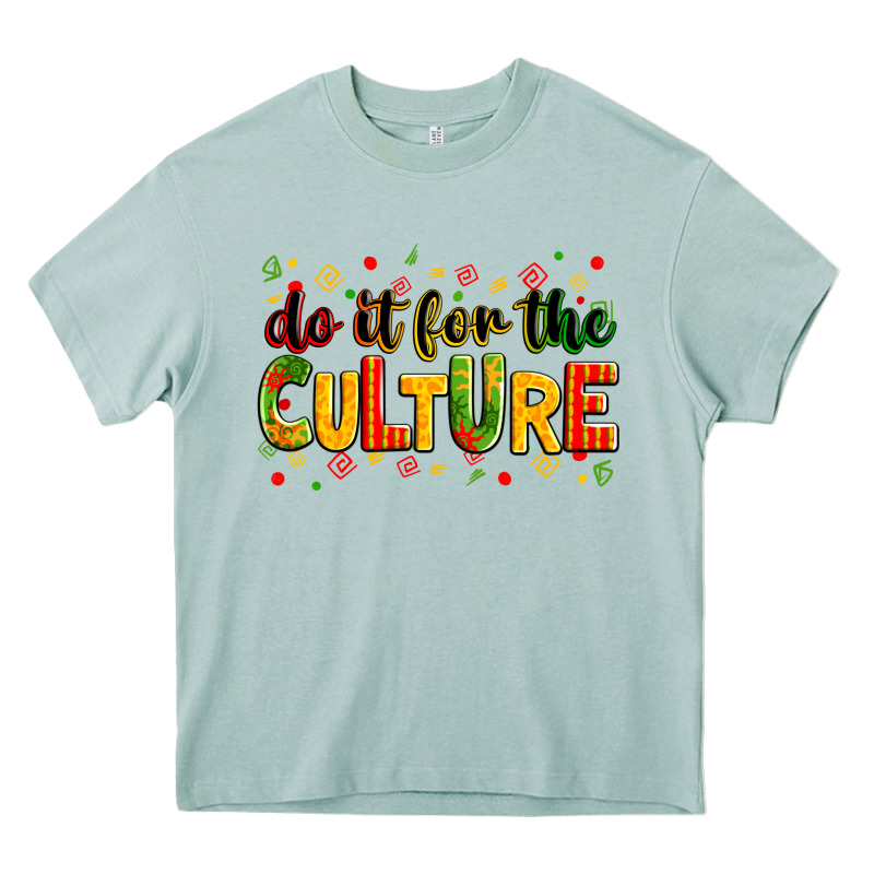 Do It For The Culture Heavy Core Tee by Zillion Design Studio | Teevron