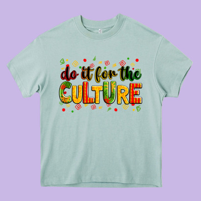Do It For The Culture Heavy Core Tee Designed By Zillion Design Studio