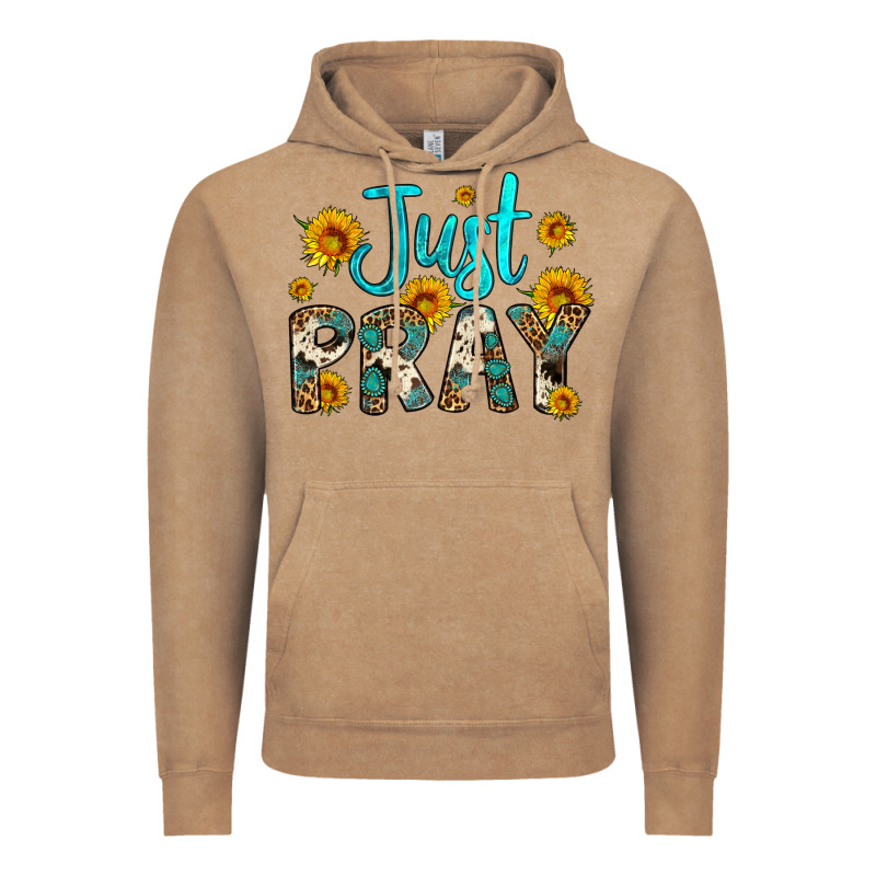 Just Pray Vintage Hoodie by Artiststas | Teevron