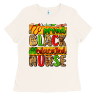 Bone proud black educated nurse Ladies Tee - Zillion Design Studio