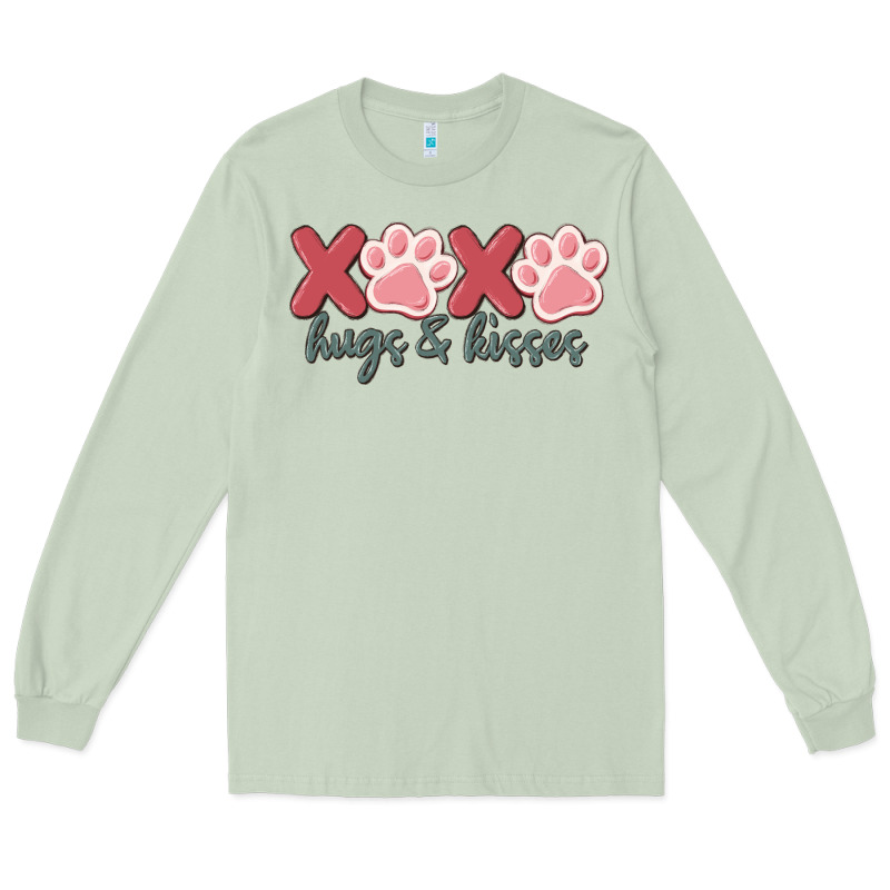 Xoxo Hugs And Kisses Long Sleeve Tee by MaliasSmallBusiness | Teevron