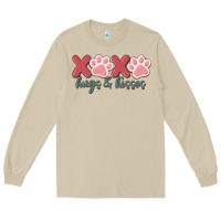 Mushroom xoxo hugs and kisses Long Sleeve Tee - MaliasSmallBusiness