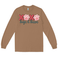 Toasted Coconut xoxo hugs and kisses Long Sleeve Tee - MaliasSmallBusiness