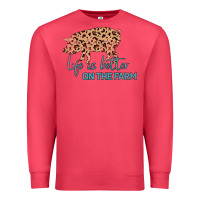 Cardinal Life is Better on the Farm Premium Sweatshirt - Bettercallsaul