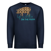 Navy Life is Better on the Farm Premium Sweatshirt - Bettercallsaul