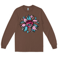 Chestnut race leopard sunflower Long Sleeve Tee - JahusDesignShop
