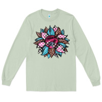 Matcha race leopard sunflower Long Sleeve Tee - JahusDesignShop