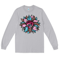 Moon Dust race leopard sunflower Long Sleeve Tee - JahusDesignShop
