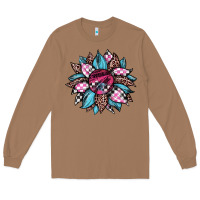 Toasted Coconut race leopard sunflower Long Sleeve Tee - JahusDesignShop