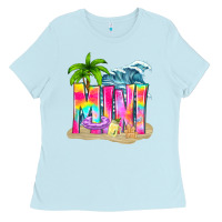 Baby Blue summer mini Ladies Tee - texasbilliewilder
