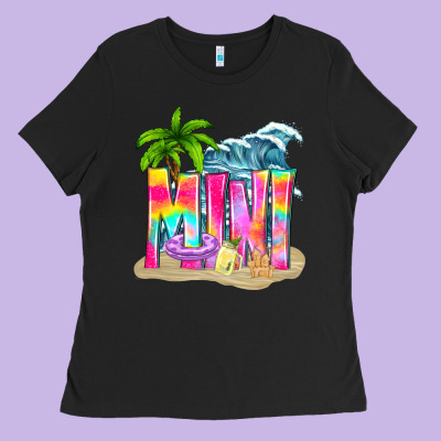 Summer Mini Ladies Tee Designed By Texasbilliewilder