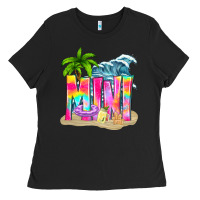 Black summer mini Ladies Tee - texasbilliewilder