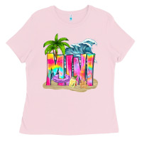 Bubblegum Pink summer mini Ladies Tee - texasbilliewilder