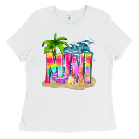 White summer mini Ladies Tee - texasbilliewilder