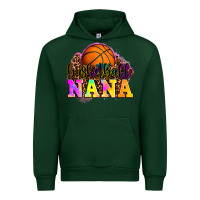 Forest Green basketball nana Urban Hoodie - OliviaCreatesArt