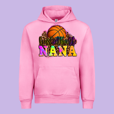 Basketball Nana Urban Hoodie Designed By Oliviacreatesart