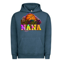 Pigment Midnight Navy basketball nana Urban Hoodie - OliviaCreatesArt