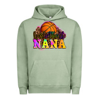 Pigment Oil Green basketball nana Urban Hoodie - OliviaCreatesArt