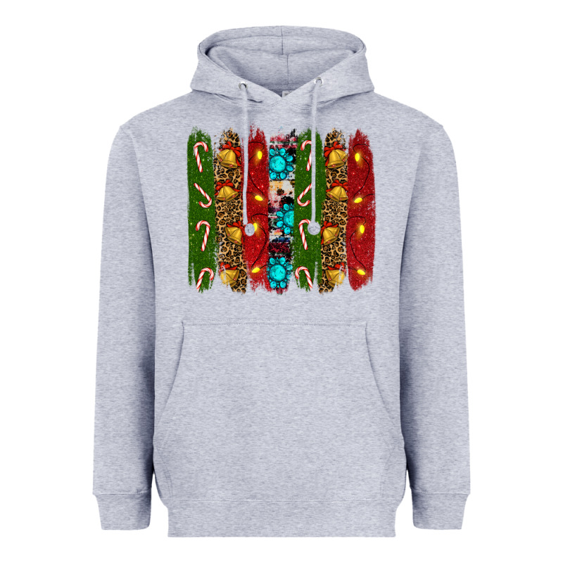 Christmas Brushstrokes Heavyweight Hoodie by RanaPortraitStore | Teevron