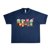 Navy teacher fuel coffee cups Urban Heavy Tee - Jasminsmagicworld