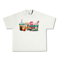 Pistachio teacher fuel coffee cups Urban Heavy Tee - Jasminsmagicworld