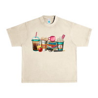 Sandshell teacher fuel coffee cups Urban Heavy Tee - Jasminsmagicworld