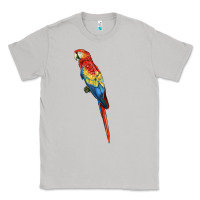 Moon Dust Scarlet Macaw Parrot Classic Tee - LillyAllenDesigns