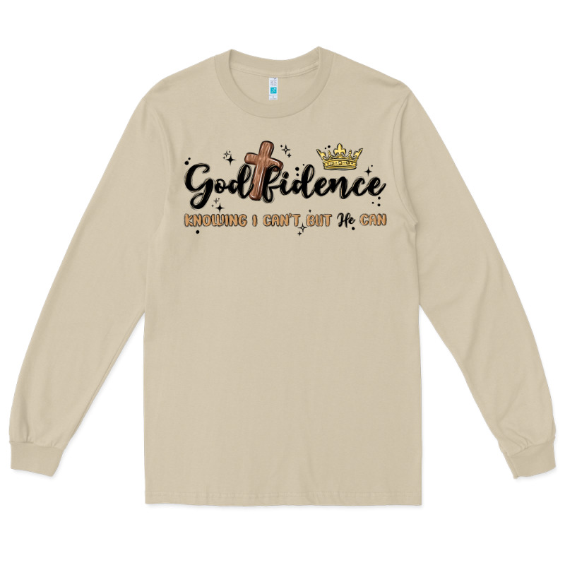 Godfidence Long Sleeve Tee by MaliasSmallBusiness | Teevron