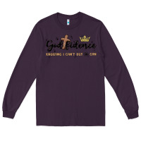 Plum godfidence Long Sleeve Tee - MaliasSmallBusiness
