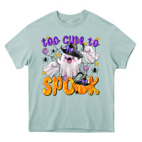 Arona Too Cute To Spook Heavy Core Tee - texasbilliewilder